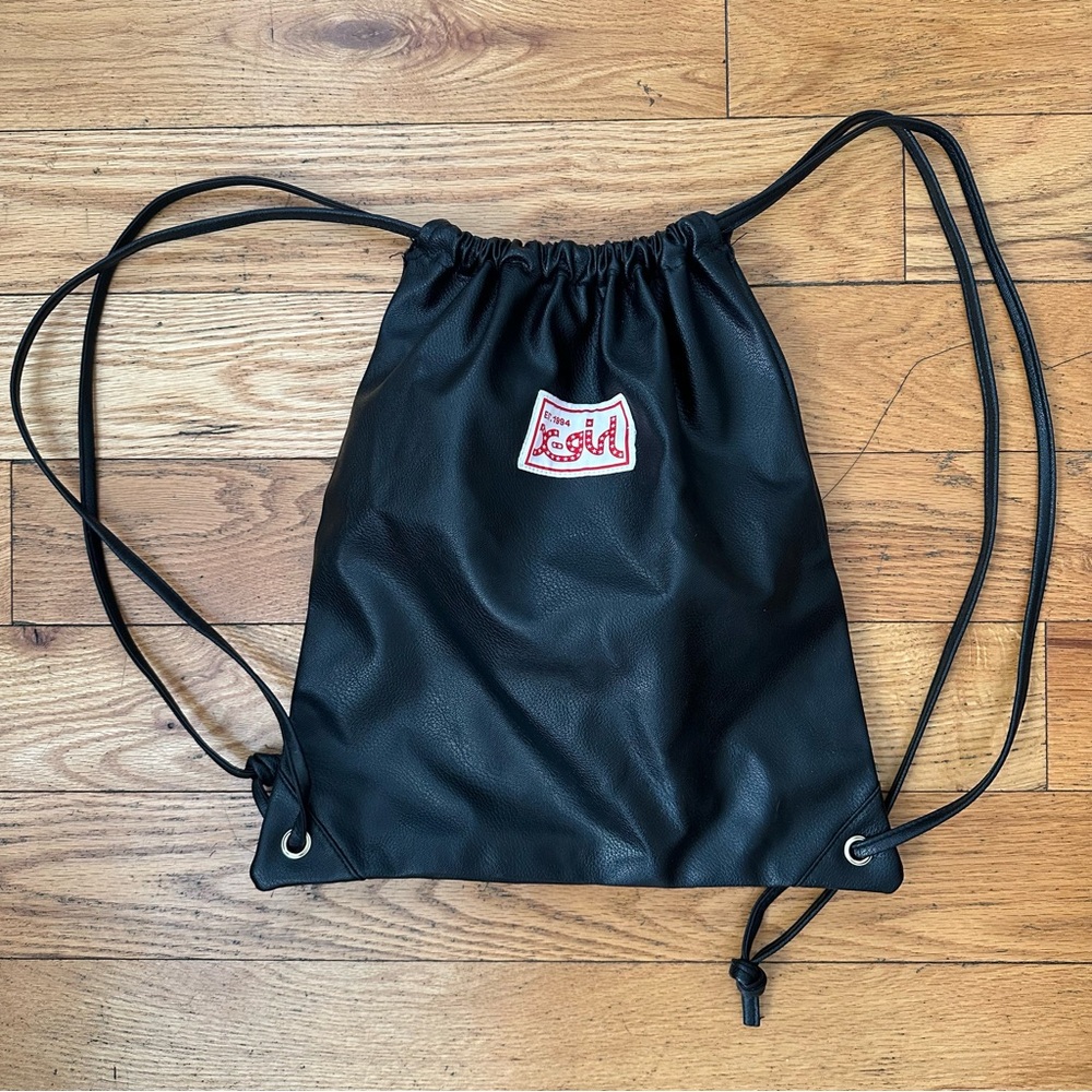 X-GIRL drawstring backpack